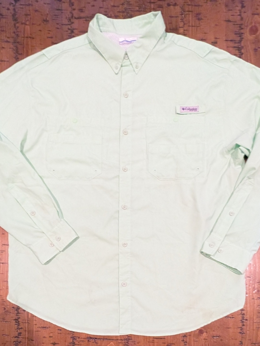 Columbia XL PFG L/S Vented Fishing Shirt